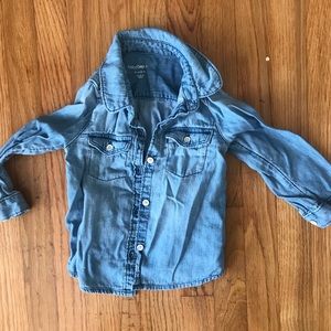 Baby Gap chambray button down EUC